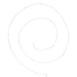 Atmosphera Créateur D'Intérieur Guirlande Lumineuse Intérieure<Guirlandes - 20 micro LED - argent et blanc - L190 cm - Atmosphera