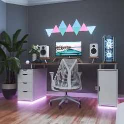Best Nanoleaf Kit de démarrage Shapes 9 panneaux LED triangles