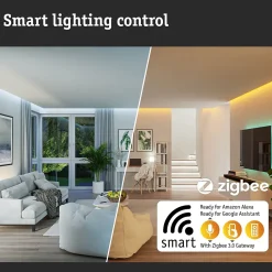 Best Paulmann Kits de démarrage Smart Home Zigbee 3.0 Gateway + Ampoule LED E27 RGBW + Interrupteur