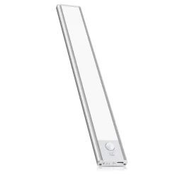 Discount Velamp LACTEA XL : Lampe LED rechargeable sous meuble 40 cm, 150 lumens, avec CCT. Argent