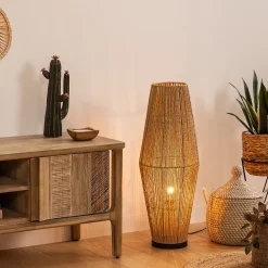 Atmosphera Créateur D'Intérieur Lampadaire Intérieur<Lampadaire Aissa - métal & papier H83 cm - Atmosphera