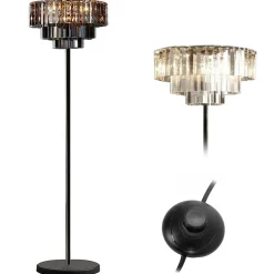 Best Toolight LAMPADAIRE APP925-3F BLACK 140X37X140CM
