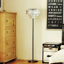 Best Toolight LAMPADAIRE APP925-3F BLACK 140X37X140CM