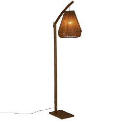 Atmosphera Créateur D'Intérieur Lampadaire Intérieur<Lampadaire arc Palm - bambou H158 cm - Atmosphera