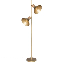 Atmosphera Créateur D'Intérieur Lampadaire Intérieur<Lampadaire Bota - métal et marbre - doré - H151 cm - Atmosphera
