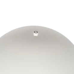 Best Qazqa Lampadaire d'extérieur blanc rechargeable à intensité variable 3 niveaux - Keira