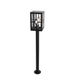 Sale Qazqa Lampadaire d'extérieur classique noir 100 cm IP44 - Dover