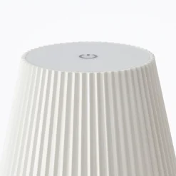 Best Brilliant Lampadaire extérieur MACOBO blanc mat acier inoxydable/acrylique - LED intégrée 3,4W