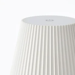 Best Brilliant Lampadaire extérieur MACOBO blanc mat acier inoxydable/acrylique - LED intégrée 3,4W