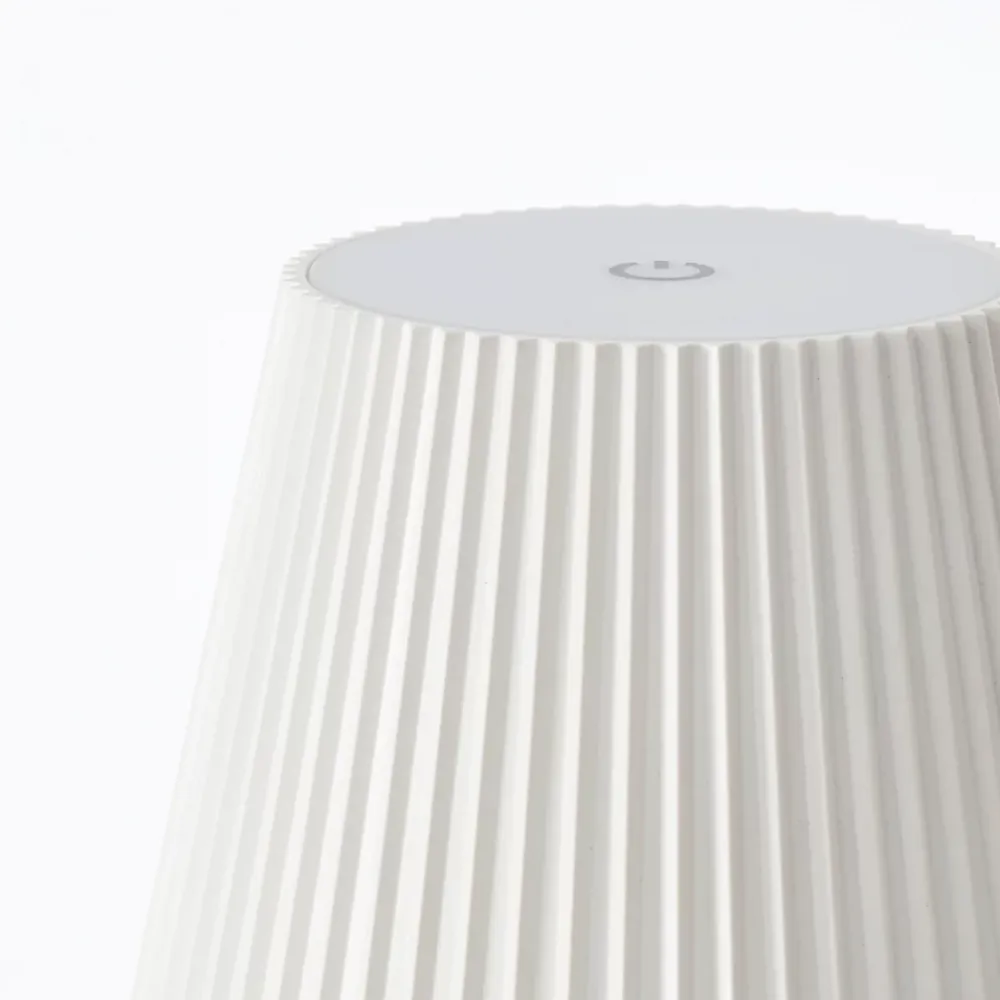 Best Brilliant Lampadaire extérieur MACOBO blanc mat acier inoxydable/acrylique - LED intégrée 3,4W