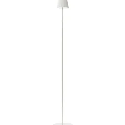 Best Brilliant Lampadaire extérieur MACOBO blanc mat acier inoxydable/acrylique - LED intégrée 3,4W