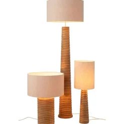 Best Paris Prix Lampadaire Filetage en Bois "Ailanthus" 160cm Naturel