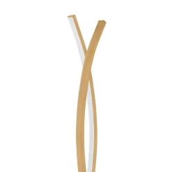 Best EGLO Lampadaire LED integrée Lasana 4 effet bois IP20 36W H.143cm