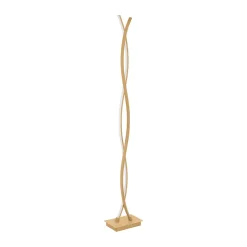 Best EGLO Lampadaire LED integrée Lasana 4 effet bois IP20 36W H.143cm