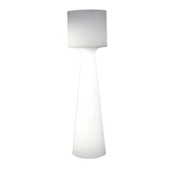 Clearance Lampadaire LED intégré Grace Ø37,5 x H.140 cm blanc New Garden