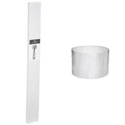 Sale Atmosphera Créateur D'Intérieur Lampadaire Molu - bois et blanc H140 cm - Atmosphera