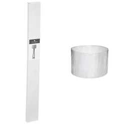 Sale Atmosphera Créateur D'Intérieur Lampadaire Molu - bois et blanc H140 cm - Atmosphera