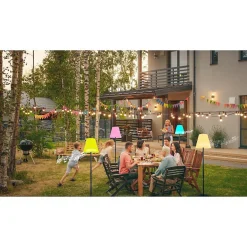Best Girard Sudron Lampadaire solaire bluetooth éclairant RGBW - - Summer