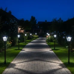Clearance Lumisky Lampadaire solaire LUMAX TALL sensor H112cm