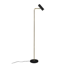 Best Trio Lampadaire 1xGU10, max. 5W, Laiton Mat - - Marley