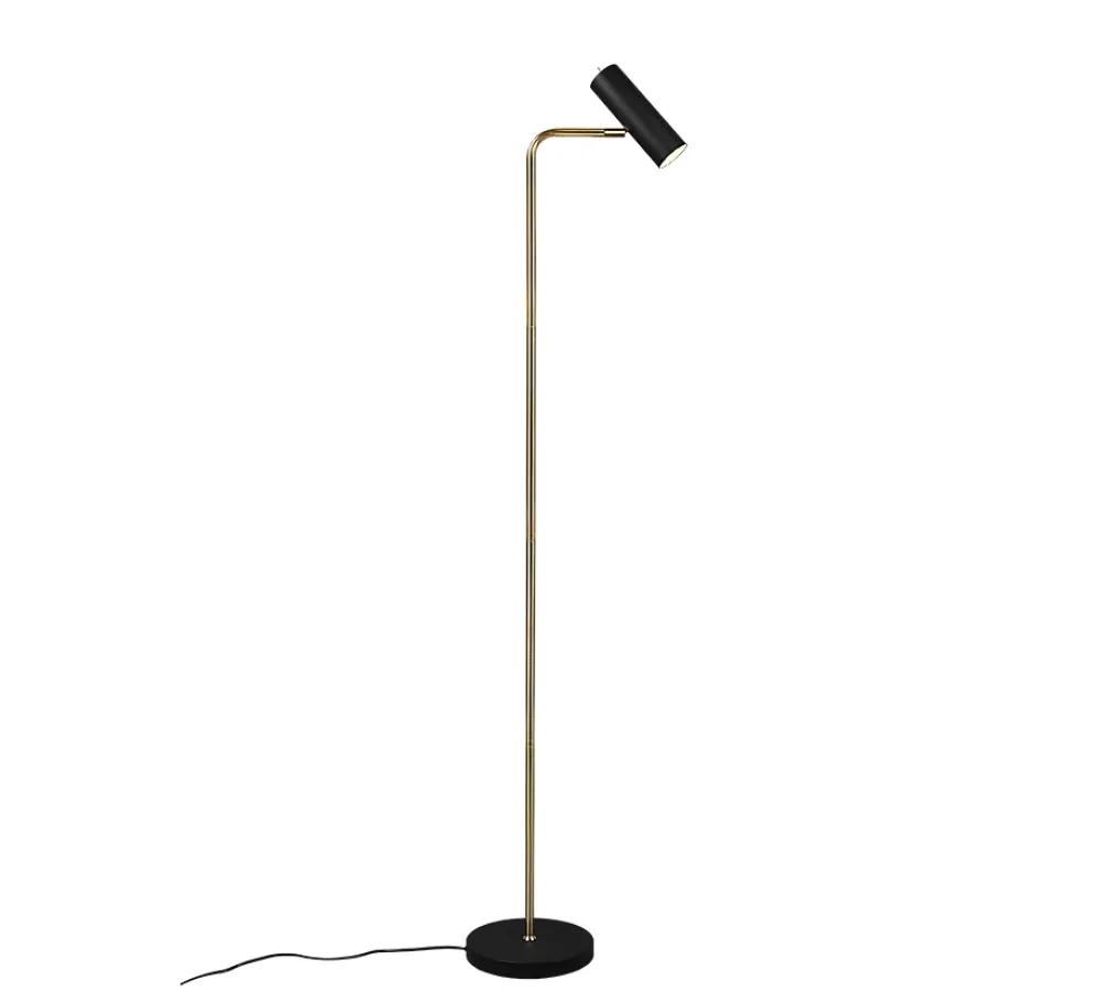 Best Trio Lampadaire 1xGU10, max. 5W, Laiton Mat - - Marley