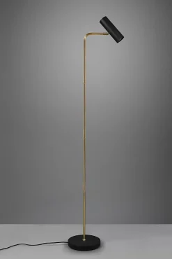 Best Trio Lampadaire 1xGU10, max. 5W, Laiton Mat - - Marley