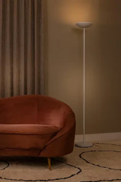 Best Lucide Lampadaire ZENITH en métal avec LED intégré - Blanc -