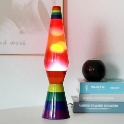 Outlet Magneticland Lampe à Lave en verre LOVE is LOVE