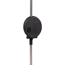 Clearance Lampe à piquer extérieur LED à énergie solaire IP44 0.3 W H.88,5 x l.13cm blanc et noir