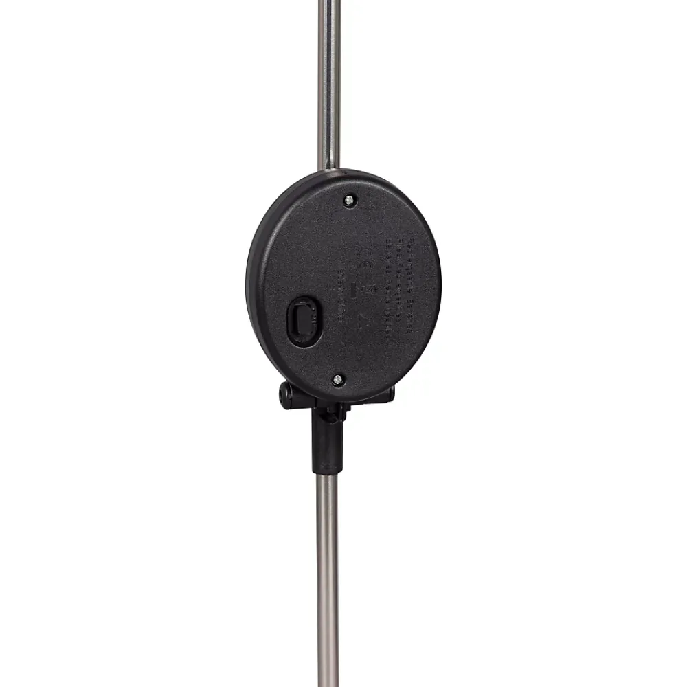 Clearance Lampe à piquer extérieur LED à énergie solaire IP44 0.3 W H.88,5 x l.13cm blanc et noir