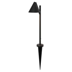 Discount GoodHome Lampe à piquer extérieure Eriksson LED intégrée 300 lm IP44 noir vendue par 3 pièces
