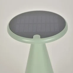 Discount Corep Lampe à poser au sol d'extérieur solaire rechargeable Belem LED intégrée vert 1.6W
