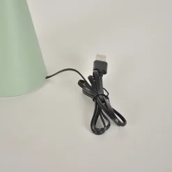 Discount Corep Lampe à poser au sol d'extérieur solaire rechargeable Belem LED intégrée vert 1.6W