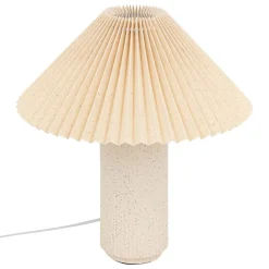Atmosphera Créateur D'Intérieur Lampe Intérieure<Lampe à poser Talya porcelaine beige H38cm - Atmosphera