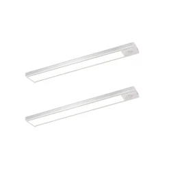 Hot Nettlife Lampe 2 x LED sous meuble avec détecteur de mouvement, rechargeable par USB, 1 500 mAh,un couloir ou un placard