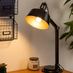 Atmosphera Créateur D'Intérieur Lampe arc Soul - métal - noir - H55 - 8 cm - Atmosphera