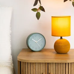 Sale Atmosphera Créateur D'Intérieur Lampe boule Timeo - jaune ocre - H25 cm - Atmosphera