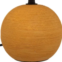Sale Atmosphera Créateur D'Intérieur Lampe boule Timeo - jaune ocre - H25 cm - Atmosphera