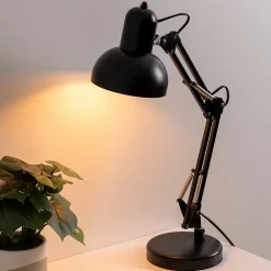 Atmosphera Créateur D'Intérieur Lampe De Bureau<Lampe Bren - métal - noir - H55 - 8 cm - Atmosphera