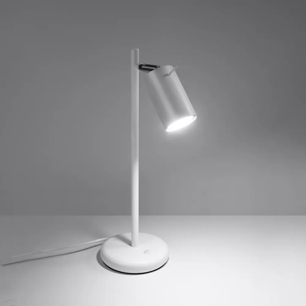 Best Sollux Lighting Lampe de bureau en acier 1 lampes 14.5x19.5x43cm Sollux