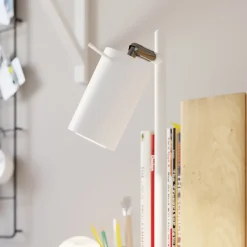 Best Sollux Lighting Lampe de bureau en acier 1 lampes 14.5x19.5x43cm Sollux