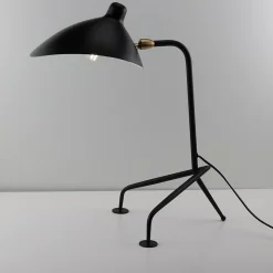 Alpinaluz Lampe De Bureau<Lampe de Table Design Nordique Noire, Style Moderne pour Bureau, Chambre, E27