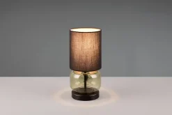Best Trio Lampe de table Led noir et vert culot E27 - - Elio