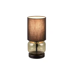 Best Trio Lampe de table Led noir et vert culot E27 - - Elio