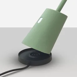 Best Lnd Lampe de Table Rechargeable TAG Aluminium Autonomie 25h Charge 4h Stabilité Sur Table Large Choix de Couleurs