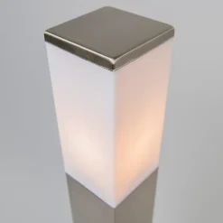 Clearance Qazqa Lampe d'extérieur intelligente 80 cm acier avec Wifi P45 - Malios