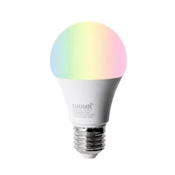 Clearance Qazqa Lampe d'extérieur intelligente grise 25 cm IP65 avec WiFi A60 - Nura