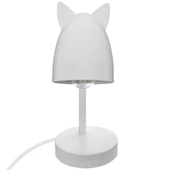 Atmosphera Créateur D'Intérieur Lampe Intérieure<Lampe enfant Oreilles - métal - blanc H31 cm - Atmosphera