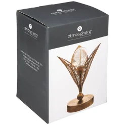 Sale Atmosphera Créateur D'Intérieur Lampe LED Feuille - métal - doré - H25 cm - Atmosphera