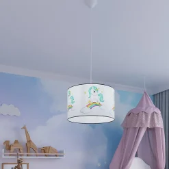 Outlet Sollux Lighting Lampe suspendue en PVC 1 lampes 40x40x95cm Sollux